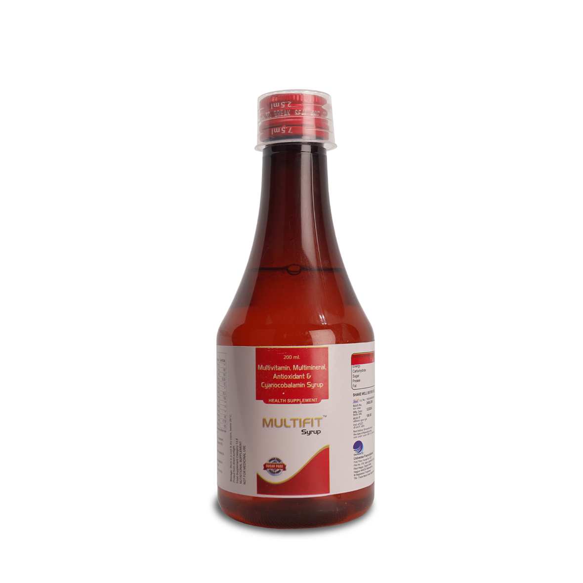 Multifit Syrup — Multivitamins & Wellness product pack by Universal Formulations