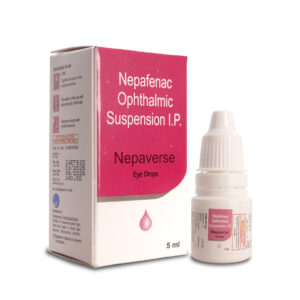 Nepaverse Nepafenac NSAID Eye Drop