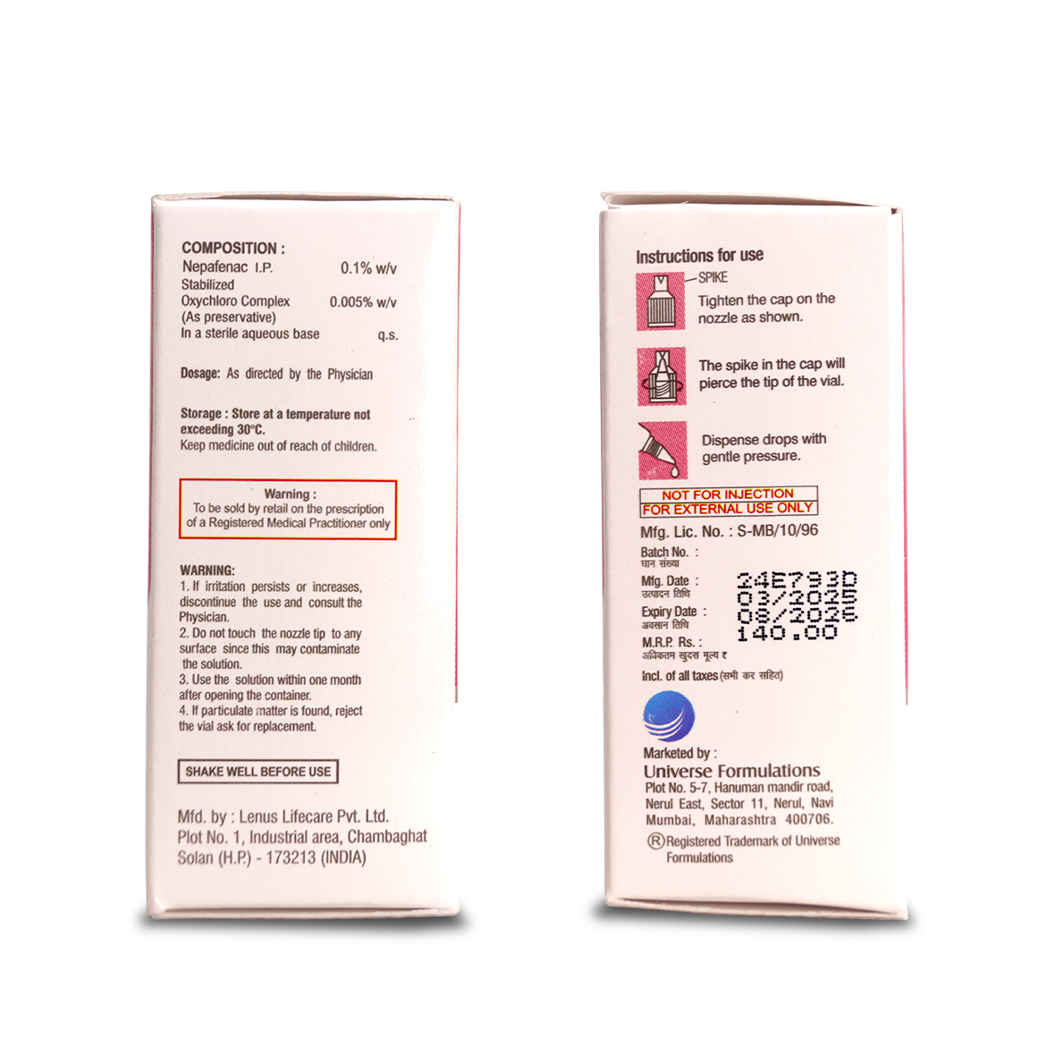 NEPAVERSE® Eye Drop